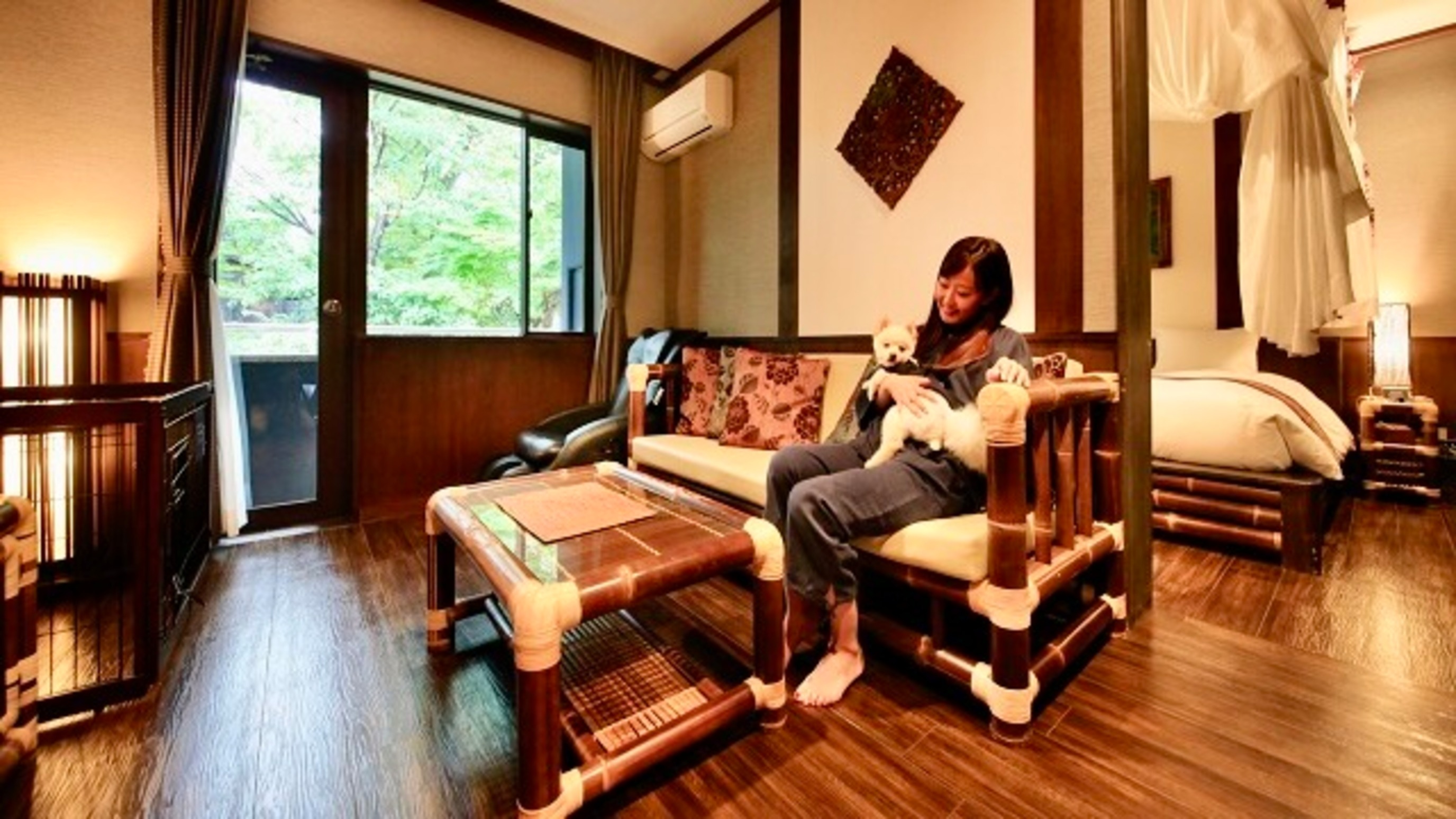愛犬と微笑む温泉リゾート　ウブドの森　伊豆高原 3枚目のサムネイル