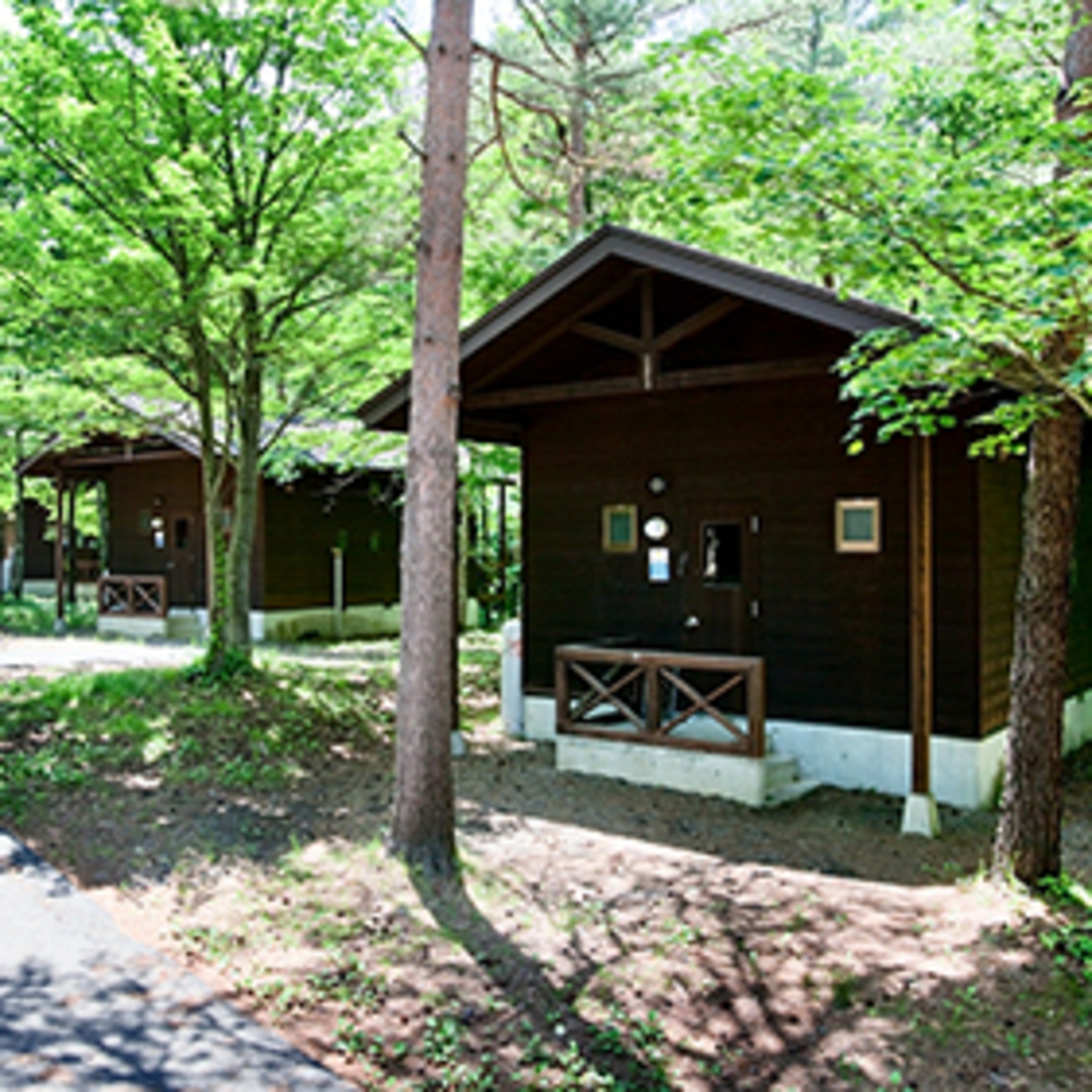 焼走り温泉　岩手山焼走り国際交流村　焼走りキャビン村 1枚目のサムネイル